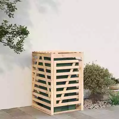 Wheelie Bin Storage 84x90x128.5  Solid Wood Pine O3U3 • $466.45