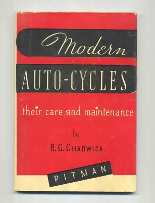 Modern Auto-Cycles (1951) Pitman Manual Villiers Excelsior Corgi Scott FB EY21 • $36.98