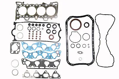 96-00 Honda Civic Del Sol 1.6L D16Y5 D16Y7 D16Y8 Engine Full Gasket Set METAL • $49.95