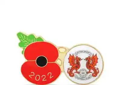 £9.99 • Buy                            Leyton Orient Official 2022 Brand New  Poppy Badge