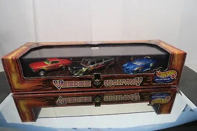 1999 Hot Wheels Collectibles Voodoo Highway 3 Car Set  Nm In Sealed Box! • $34.99