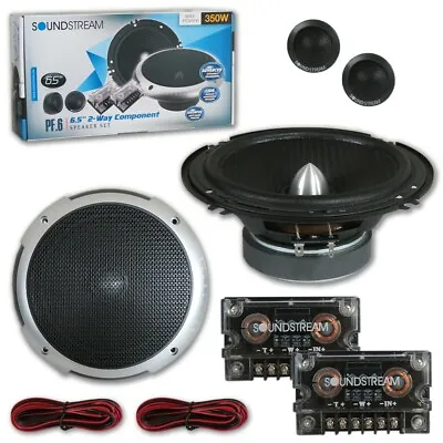 Soundstream Pf.6 6.5  2-way Car Audio Component Speaker System (pair) • $44.99