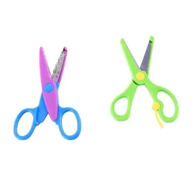 £6.98 • Buy 2x Kids Children Left & Right Handed Scissors DIY Paper Cutting Tools
