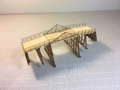 N Scale Laser Cut Highway Bridge Kit Free Ship! • $24