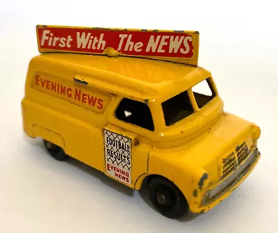 Original Vintage Moko Lesney Matchbox 42a - Bedford Evening News Van. (BPW). • £29.99