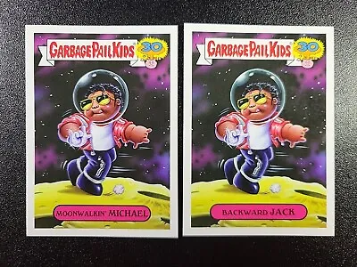 Michael Jackson Spoof Moonwalk Thriller Garbage Pail Kids 2 Card Set • $44.22