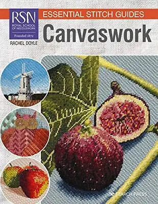 RSN Essential Stitch Guides: Canvaswork: Large Format Edition By Rachel Doyle • £7.01