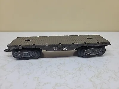 Marx Custom Army Flat Car O Scale Nice Shape! • $19.99