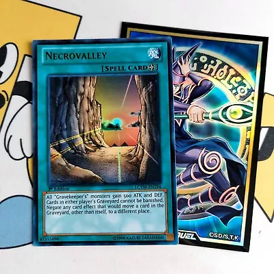 YUGIOH NECROVALLEY ULTRA RARE Necrovalley LCYW-EN194 1st Edition NM/MINT Card • £20