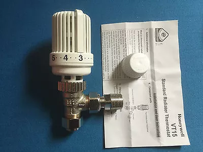 Honeywell 10mm VT15BG Reversible FlowThermostatic Radiator Valve TRV • £50