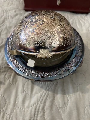 £35 • Buy Silver Plated Regency Butter Dish