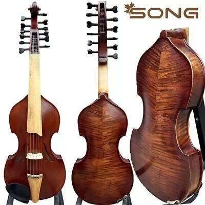 Hand Carved 16  Viola D'More 6 Play Strings+6 Sympathetic Strings Big Rich#15793 • $449.10