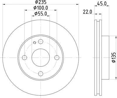 2x Mintex Discs Front Fits Mazda 323 S 1.3 16V 1.6 1.8 C GT F 1.5 1.7 D P F/P • $64.70