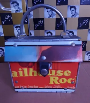 Elvis Presley Jailhouse Rock Metal Clutch Purse • $35