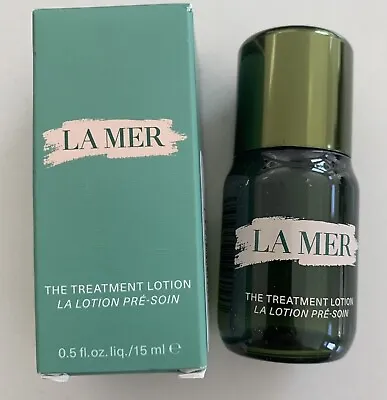 LA MER The Treatment Lotion Travel Size 0.5 / .5oz / 15ml New In Box Fresh ! • $13.99