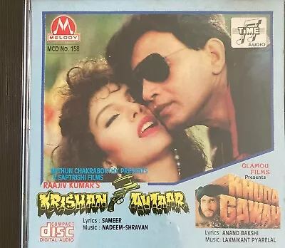 £49.99 • Buy KRISHAN AVTAAR CD Music: Nadeem Shravan * Bollywood Hindi
