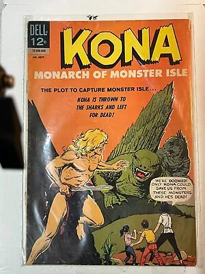 Kona #15 1965 Dell Comics Monarch Of Monster Isle | Combined Shipping B&B • $15