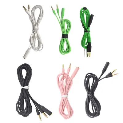 For Electra V2 Headset Connected Cable To Two Device 3.5mm Razer Extension Wire • $14.29