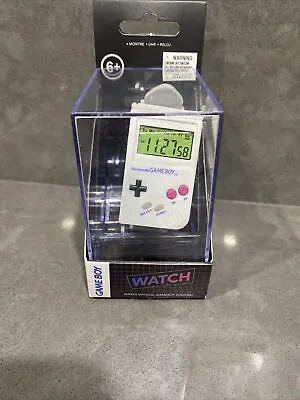 Nintendo Gameboy Watch Paladone Official Super Mario Alarm Sound NES NEW • £14.46