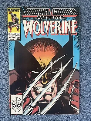 MARVEL COMICS PRESENTS #2 (Marvel 1988) Wolverine Shang-Chi Man-Thing • $8.95