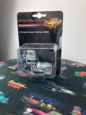 1:18 Detroit Diecast Acme 572 Chevy Blown Engine With Transmission A1807216E • $24.95