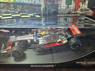 1/18 Minichamps McLaren MP4/23 Lewis Hamilton 2008 World Champion Collection • £299