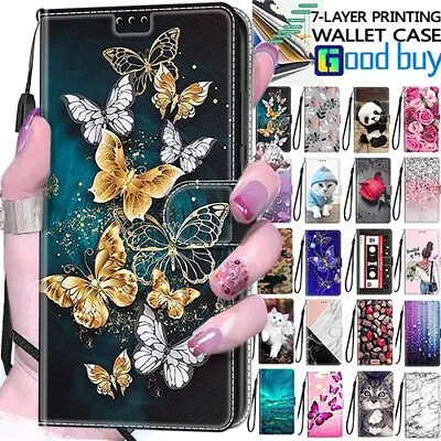 For OPPO  A58 A78 Case 55 Find X5 Pro Reamle 9I Patterned 7 LAYS In Wallet Cover • $15.99