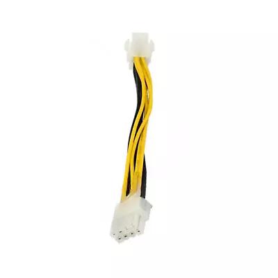 EPS 8-Pin Power To ATX 4-Pin Cable For Desktop Motherboard CPU Power Extension R • £4.55