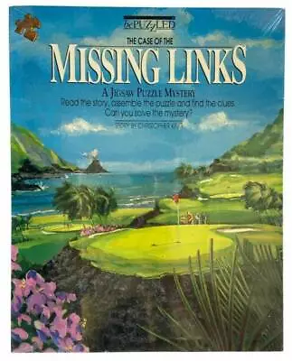 Be PUZZLED Case Of The Missing Links Jigsaw Puzzle Mystery New/Sealed • $9.90