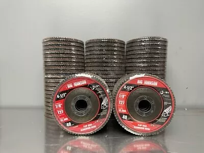 20x 4.5  4-1/2 Flap Disc 40 Grit Angle Grinder Grinding Wheels • $26.99