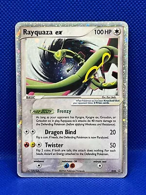 Rayquaza Ex Holo Black Star Promo 039 Pokémon 2006 • $32