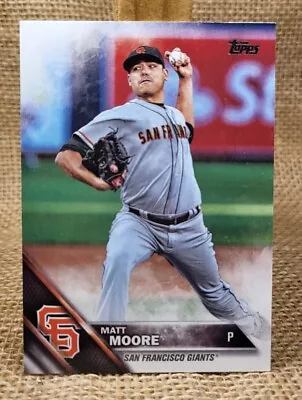 2016 Topps Update Matt Moore Baseball Card US148 Giants FREE S&H A8 • $0.99