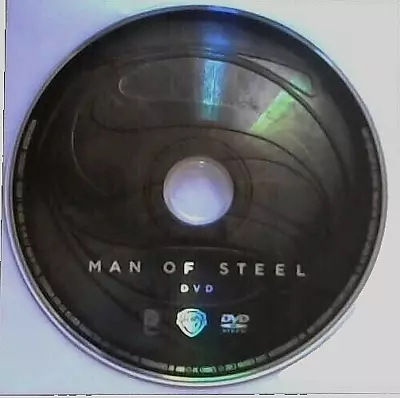 Man Of Steel (DVD 2013 Widescreen) - DVD Only No Case & Cover Art • $0.99