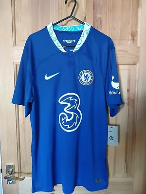 £19.95 • Buy Chelsea FC Home Football Shirt Jersey Top 2022/23 BNWT Nike Large #5 Edgar 
