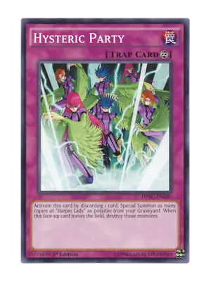 Hysteric Party - Mint / Near Mint Condition YUGIOH Card • $1
