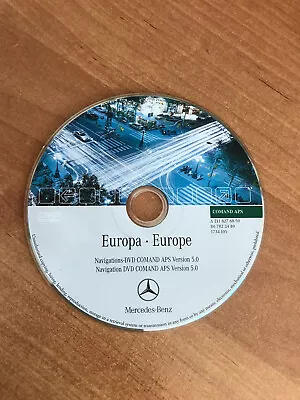 £24 • Buy Mercedes E Class Slk Cls Comand Aps Dvd A2118276859 Navigation Disc Genuine V5.0
