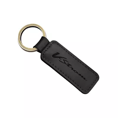 $16.21 • Buy Key Ring Keychain Leather Gift Black Motorcycle Accessories For Suzuki V-Strom
