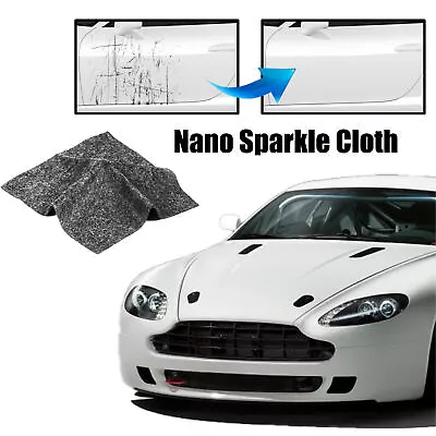 Nano Sparkle Cloth For Car Scratches 1pcs Nano Magic Cloth Scratch Remover • $6.89