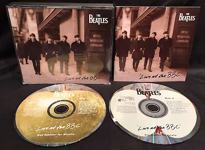 THE BEATLES Live At The BBC CD FATBOX Australia *Discs Mint* FAST FREE POST • $24.95