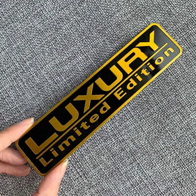 Luxury Limited Edition Logo Car Emblem Badge 3D Metal Sticker Decal Accessories • $6.52