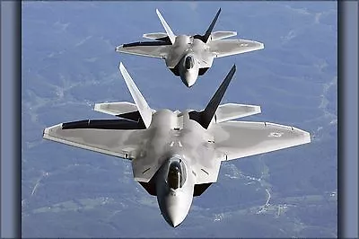 Poster Many Sizes; Fa-22 F-22 Raptor Aircraft  En Route To Hill Air Force Base • $160.11