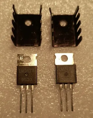 £1.85 • Buy TWO LM317T VARIABLE VOLTAGE REGULATORS WITH HEAT SINKS 1.5A - Package: TO220