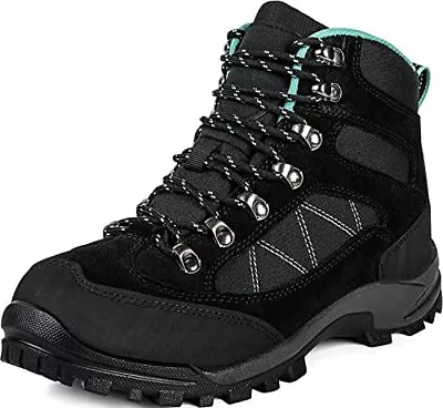 Hiking Boots Women Waterproof Ankle Support Womens Hiking Boots 9 Black • $85.15