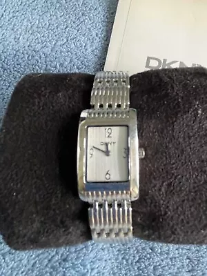 £9 • Buy DKNY Ladies  Silver Bracelet Watch