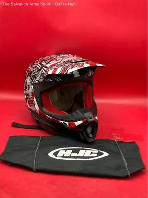 HJC Motocross Motorcycle Helmet SPX DOT Approved Size L • $9.99