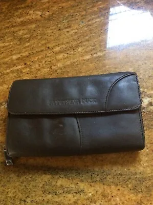 Mandarina Duck - Ladies Brown Leather Purse - Money Pouch Wallet Portafolio  • $14