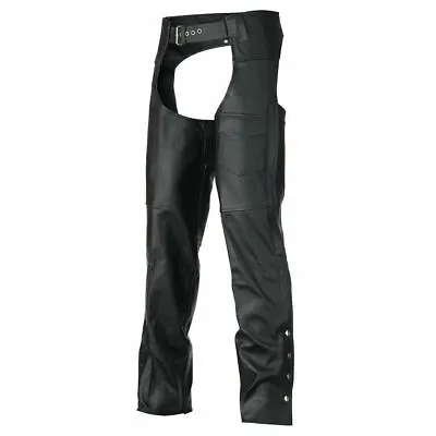 Leather Chaps Classic Biker Chaps Motorcycle Apparel By Vance Leather • $62
