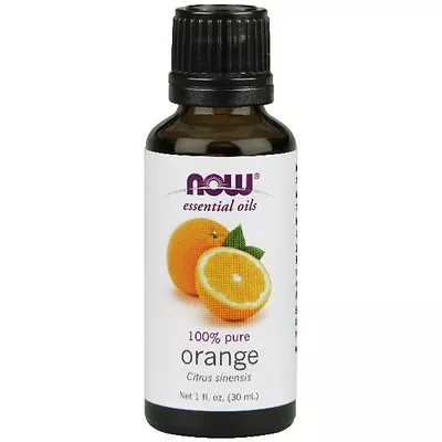 NOW FOODS 100% PURE Orange Oil 1oz FAST 1st Class SHIPPING • $3.99