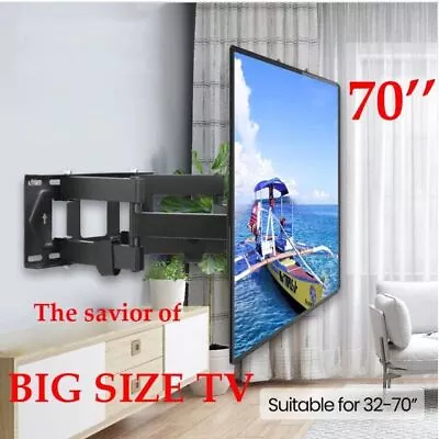 TV Mount Bracket Tilt Swivel 32 40 43 50 55 65 Inch For Samsung LCD LED Plasma • £28.98