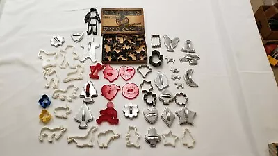 Vintage Cookie Cutter Lot Of 60 Veritas Wilton HRM Amscan • $75